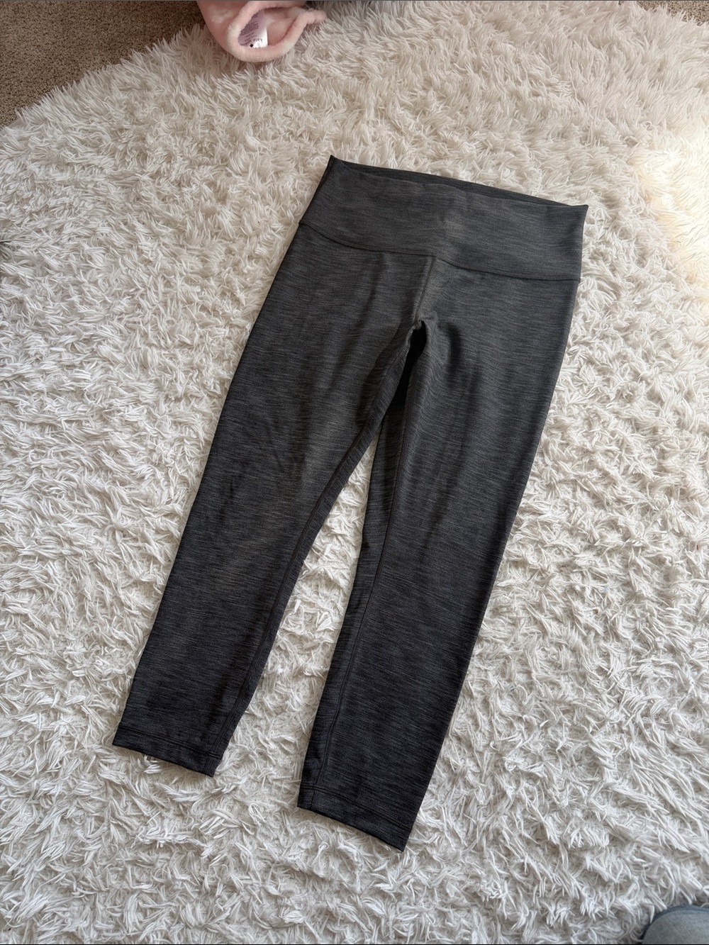 lululemon athletica Charcoal Capri Leggings